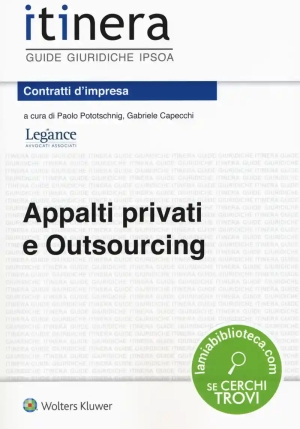 Appalti Privati E Outsourcing fronte