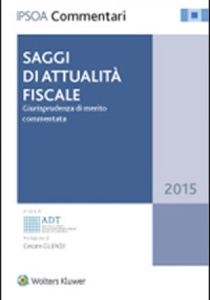 Saggi Di Attualita' Fiscale fronte