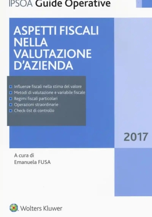 Aspetti Fiscali Valut.azienda fronte