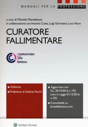 Curatore Fallimentare fronte