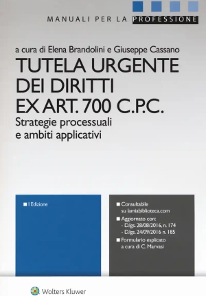 Tutela Urgente Diritti Ex Art fronte