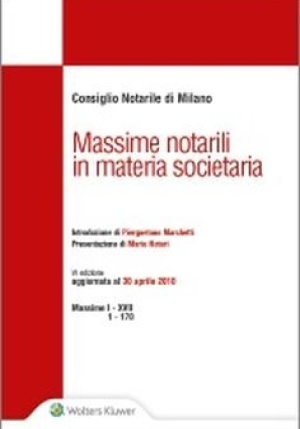 Massime Notarili Materia Soc. fronte