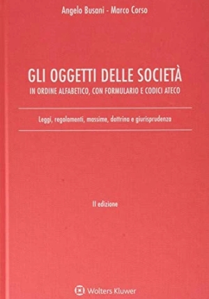 Oggetti Delle Societa' fronte