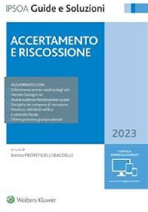 Accertamento E Riscossione fronte