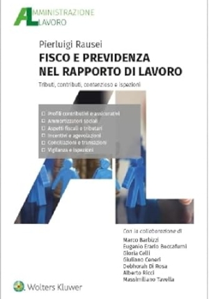 Fisco E Previdenza Rapporto Lavoro fronte