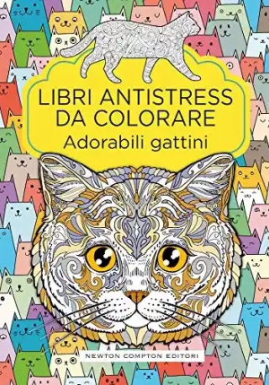 Adorabili Gattini. Libri Antistress Da Colorare fronte