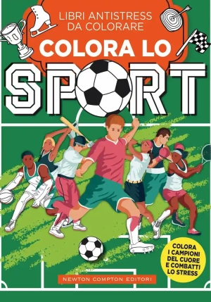 Colora Lo Sport. Libri Antistress Da Colorare fronte