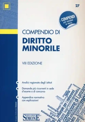 27  Compendio Di Diritto Minorile fronte