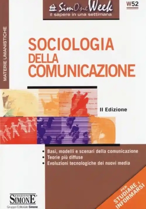 W52  Sociologia Della Comunicazione fronte