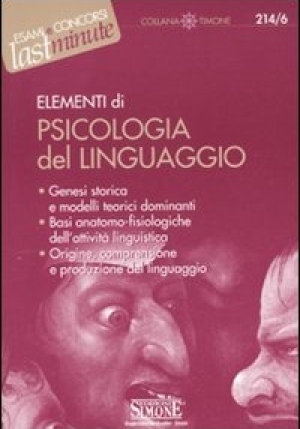 214/6  Elementi Di Psicologia Del Linguaggio fronte