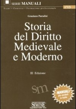 17/3  Storia Del Diritto Medievale E Moderno fronte