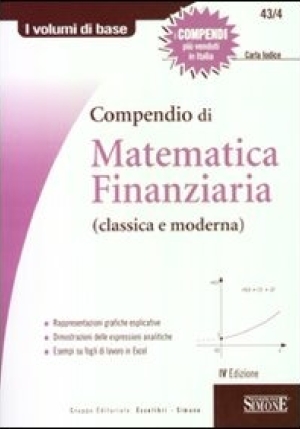 43/4  Compendio Di Matematica Finanziaria (classica E Moderna) fronte