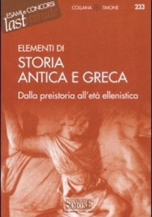 233  Elementi Di Storia Antica E Greca fronte