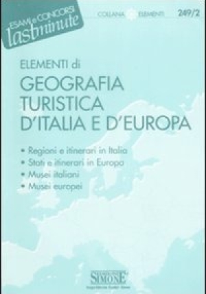 Elementi Di Geografia Turistica D'itali fronte