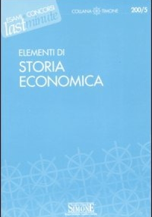 200/5  Elementi Di Storia Economica fronte