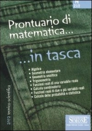 Pk21/2  Prontuario Di Matematica... In Tasca - Nozioni Essenziali fronte