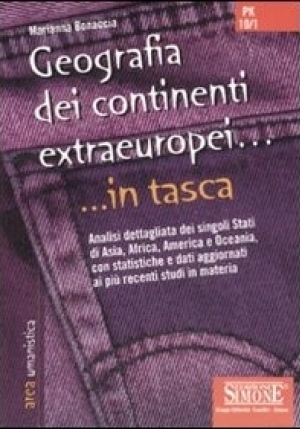 Pk10/1  Geografia Dei Continenti Extraeuropei... In Tasca - Nozioni Essenziali fronte