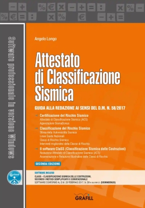 Attestato Di Classificazione Sismica fronte