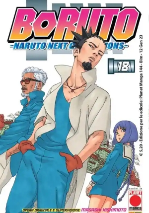 Planet Manga Naruto Next Generation Boruto Vol. 18 fronte