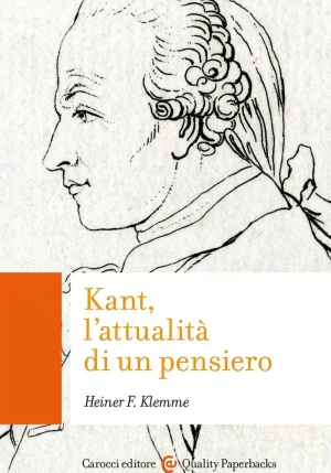 Kant, L'attualit? Di Un Pensiero fronte