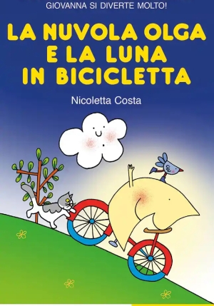 Nuvola Olga E La Luna In Bicicletta. Stampatello Maiuscolo. Ediz. A Colori (la) fronte