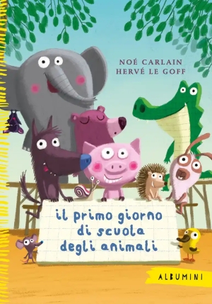 Primo Giorno Di Scuola Degli Animali. Ediz. A Colori (il) fronte