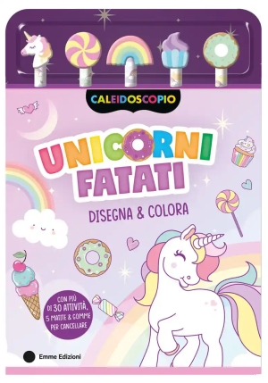 Unicorni Fatati. Ediz. A Colori fronte