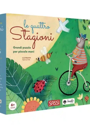 Quattro Stagioni. Gioca E Impara. Ediz. Illustrata. Con Puzzle fronte