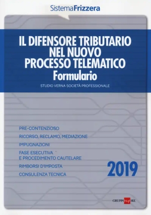 Il Difensore Tributario - Formulario 2019 fronte