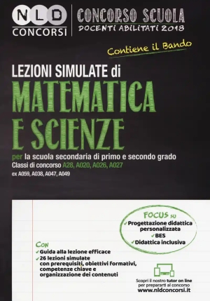 Lezioni Simulate - Matematica E Scienze fronte