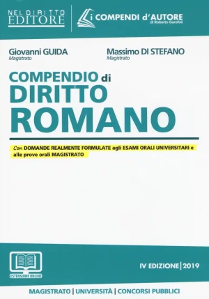 Compendio Elementi Diritto Romano fronte