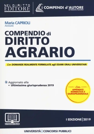 Compendio Diritto Agrario fronte