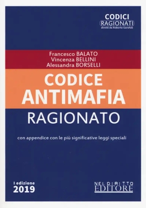 Codice Antimafia - Ragionato fronte