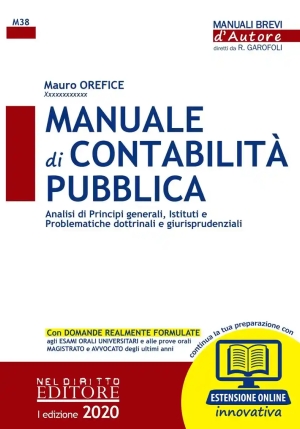 Manuale Contabilita' Pubblica fronte