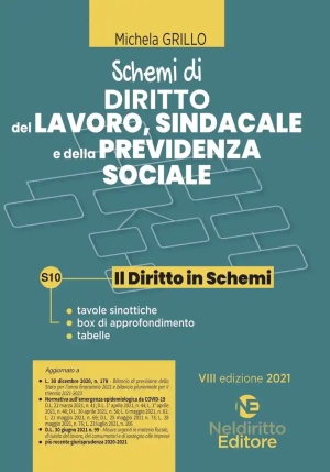 Schemi - Diritto Lavoro Sindacale Previdenza Sociale fronte