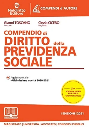 Compendio Diritto Previdenza Sociale fronte