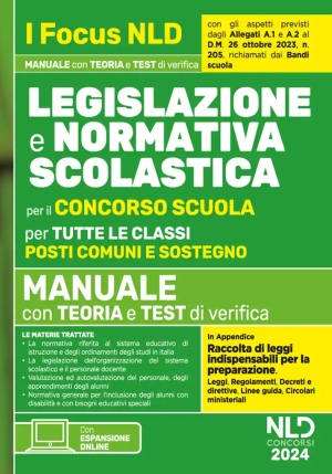 Legislazione E Normativa Scolastica fronte