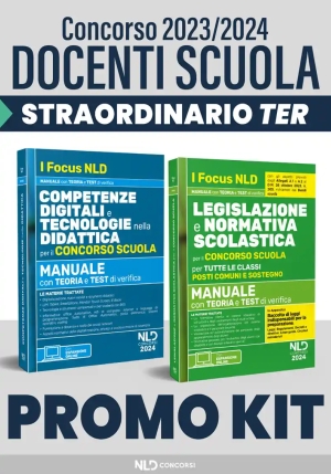 Kit 2v - Docenti Scuola Ter - Competenze Digitali + Legislazione Normati fronte