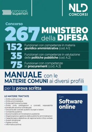 267 Posti - Ministero Difesa - Manuale Di Preparazione fronte