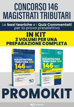 Kit 2v - 146 Magistrati Tributari - Mauale + Quiz fronte