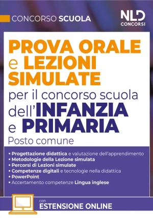 Prova Orale Lezioni Simul.infanzia Prim. fronte