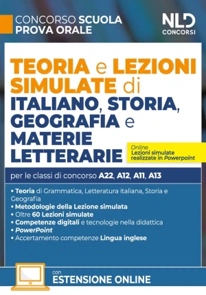 Teoria Lezioni Italiano Storia Geograf. fronte