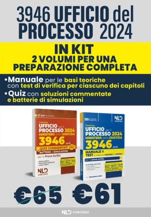 Kit Ufficio Del Processo 2024 2vol. fronte