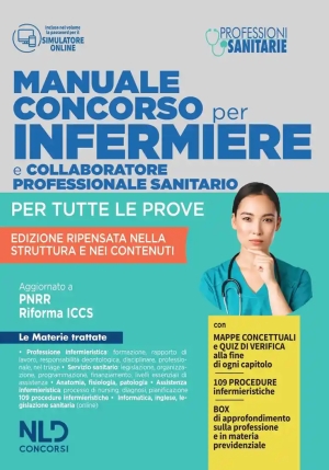 Infermiere - Manuale Di Preparazione + Quiz fronte