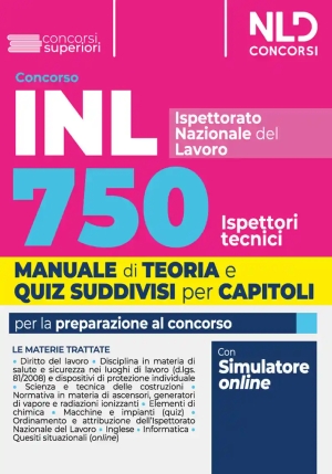 750 Inl Ispettori Tecnici Manuale 2024 fronte