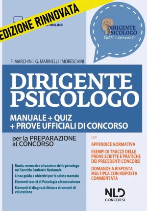 Dirigente Psicologo fronte