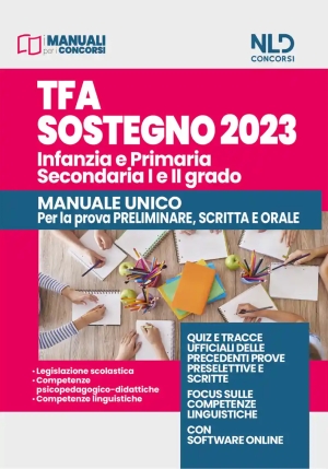 Tfa Prova Scritta E Orale fronte