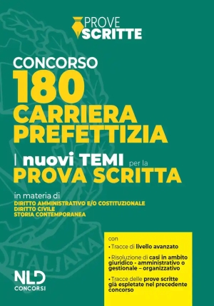 180 Carriera Prefettizia Temi Pr.scritta fronte