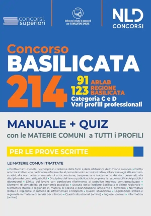 214 Concorso Basilicata fronte