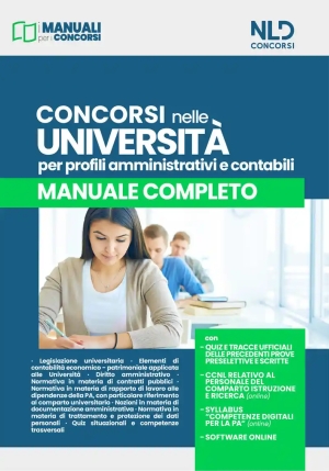 Concorsi Universita' 2023 fronte